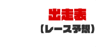 出走表（レース予想）