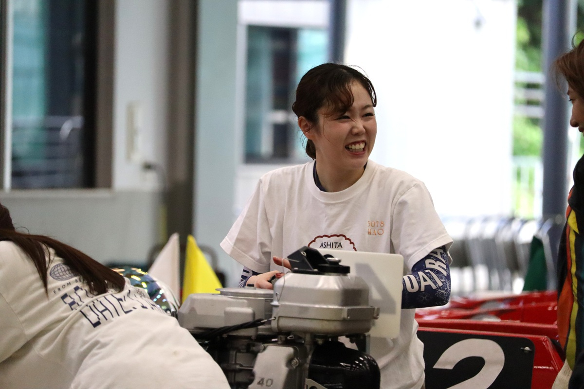 予選突破をめざして気合