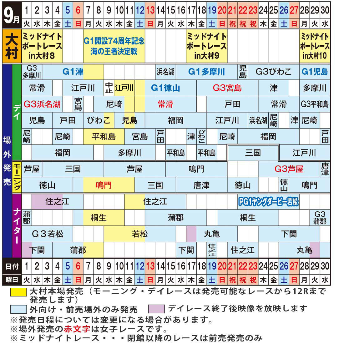 発売日程